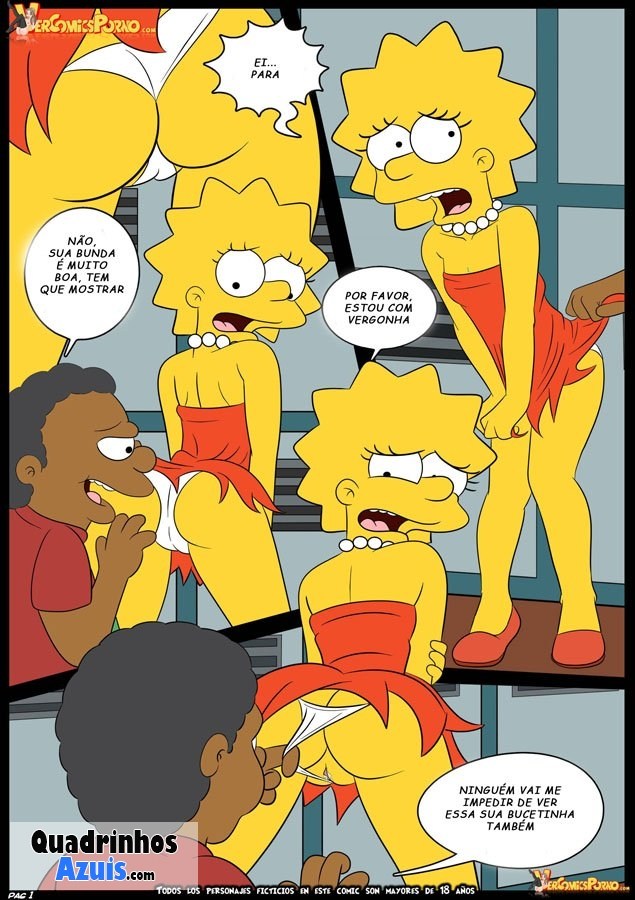 Histórias Pornô Em Quadrinhos De Sexo Os Simpsons Transando Com Amigo Da Filha - Xvídeos Porno